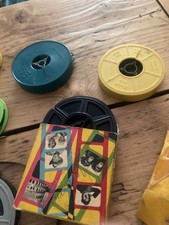 Bobine film vintage da 8mm, cinematografia amatoriale