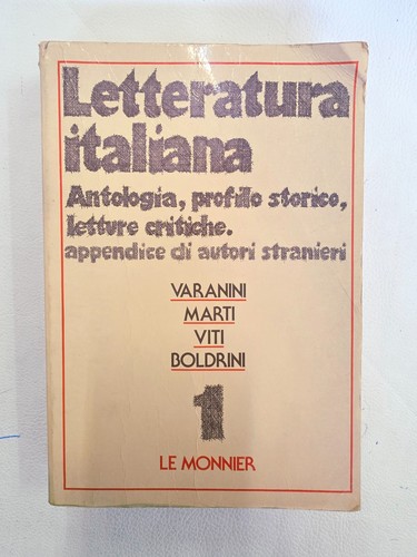 Letteratura italiana volume - letteratura,