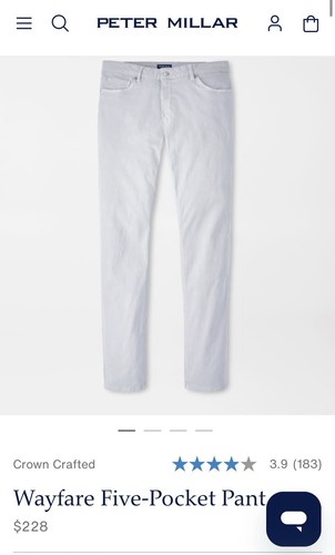 Pantalone uomo peter millar - pantalone,