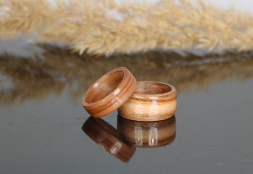 Tineo legno anello - |, bentwood
