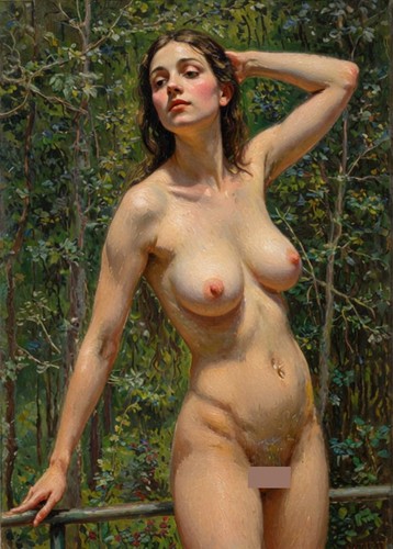 Arte erotica nudo pin-up