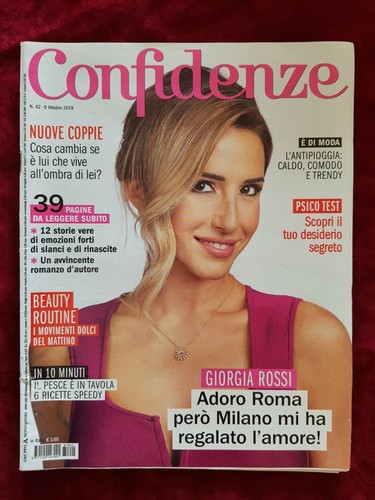 Italian magazine confidenze - confidenze, n