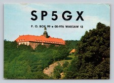 Radioamatore QSL SP5GX Polonia 1981 TS 510 100W antenna dipolo GP
