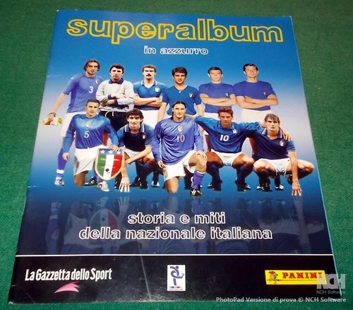 Superalbum azzurro storia e - superalbum,