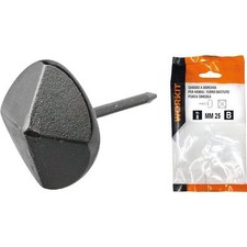 CHIODO A BORCHIA PUNTA SINGOLA SELF WORKIT - X MOBILI FERRO BATTUTO MM 20 CF=...
