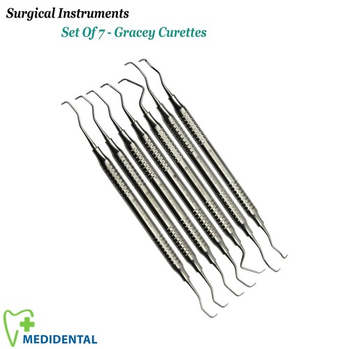 Curette dentali gracey - set, di