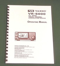 Yaesu VR-5000 Manuale d'uso -