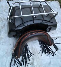 bauletto moto, portapacchi, poggia schiena e set borse