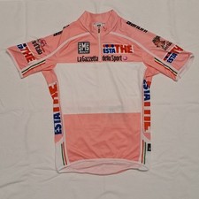 Maglia Rosa Originale 2010 Ivan Basso Giro D'Italia