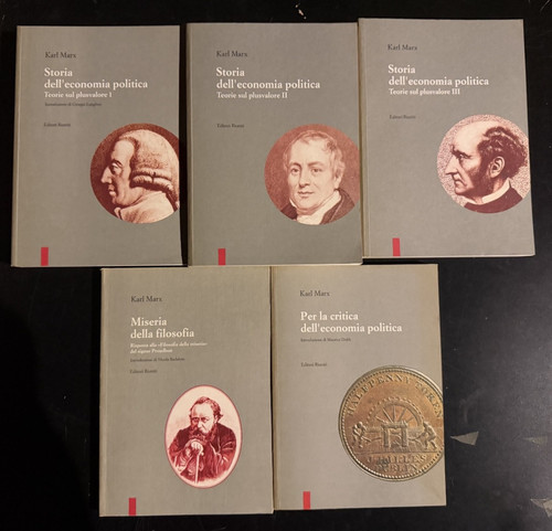 Lotto libri marx editori - libri,