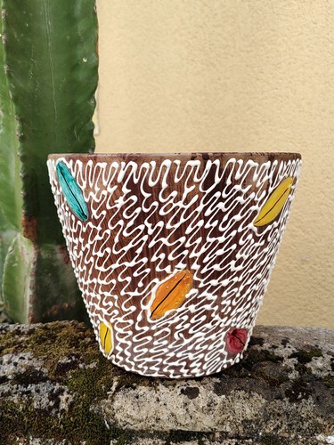 Portavaso decorato - , in