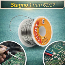 Stagno 1 mm 63/37 con