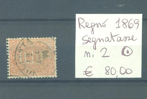 Italia regno segnatasse - regno, 1869