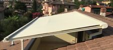 Tenda da Sole motorizzata PVC  Bianco, per esterni
