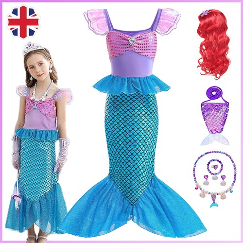 Costume bambina sirena - , ariel