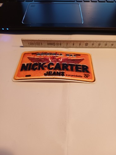 Adesivo vintage nick carter - vintage,