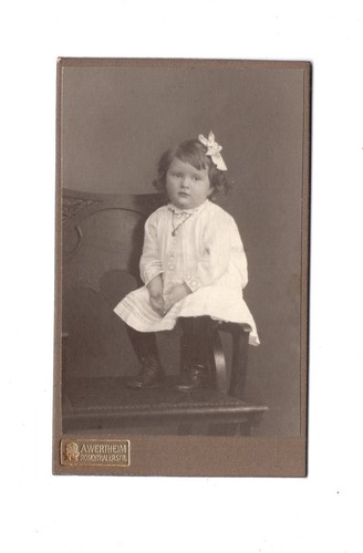 Foto cdv carina bambina - cdv,