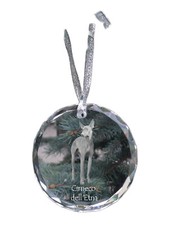 Cirneco Dell' Etna - Sfera Con Foto, Hundebild IN Cristallo, Personal