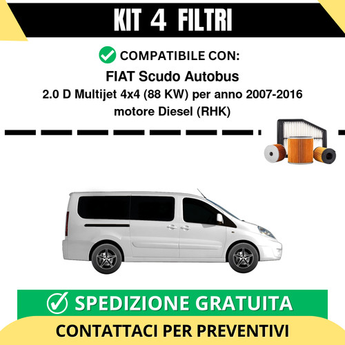 Kit filtri tagliando per - kit,