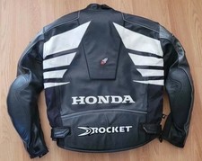 Honda nuova giacca moto pelle - honda,
