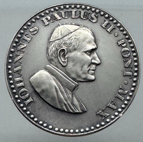 Medaglia papa giovanni paolo - medaglia,
