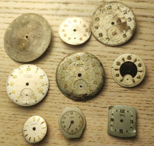 velta, geneve, tormas, fero, mical, eterna, exito, others Watch Dial lot (used)
