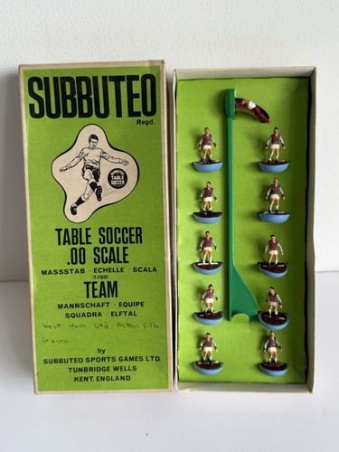 Subbuteo aston villa burnley - subbuteo,