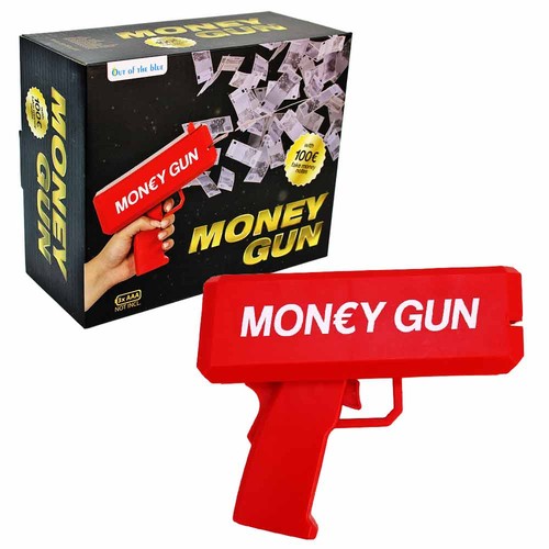 Pistola per soldi rossa - , con
