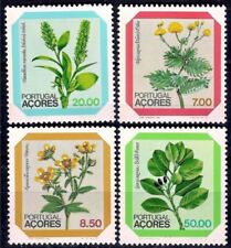 Azzorre 1981 Fiori Regionali Orchidee Tolpis/Margherita Alloro Frutti Piante MNH