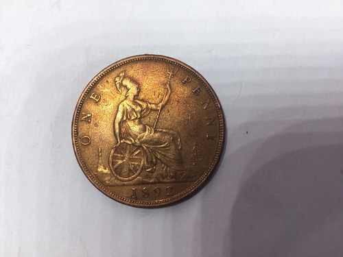 Moneta penny regina - da, un