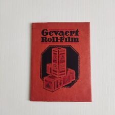 Gevaert Roll-Film Porta negativi + 9 Piccole foto Anni 20 