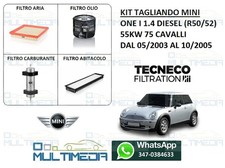 Kit tagliando filtri - tagliando, tecneco