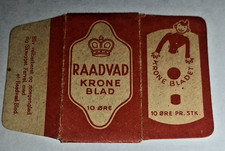"RAADVAD"-  Lametta da collezione Hojas de afeitar Vintage Razor blade