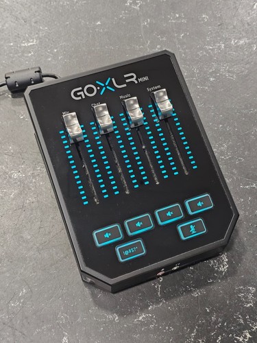 Mixer audio helicon goxlr - audio,