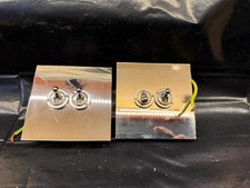 Interruttore a levetta Forbes e Lomax 2 velocità in argento nichel