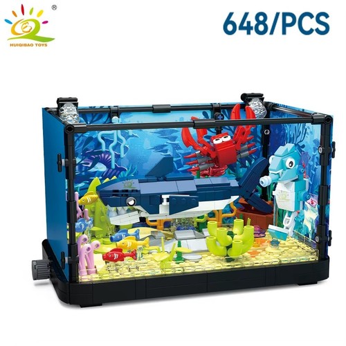 Aquarium bausteine 725tlg - aquarium,