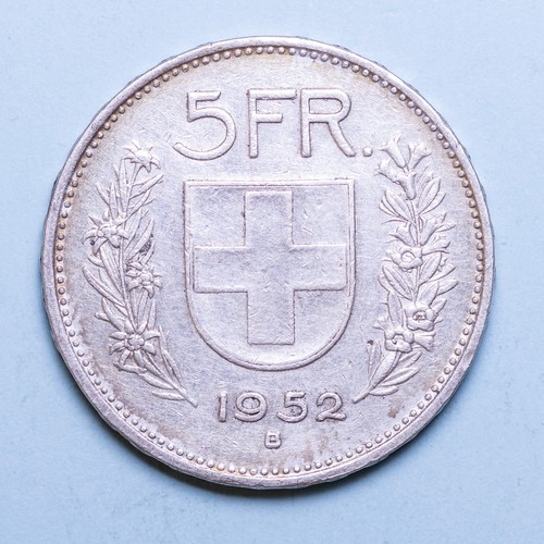 Svizzera franchi 1952 raro - 5,