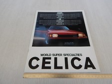 brochure originale Toyota Celica  gt rally etc depliant prospekt