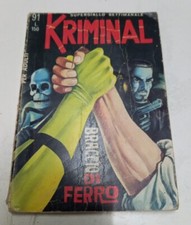 Kriminal Corno n. 91  del 1967 originale nonn da reso. Buono!
