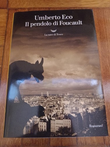 Libro umberto eco pendolo - libro, il