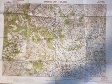 Mappa , carta geografica KUK, austriaca, Asiago, Bassano, Grappa, Valbrenta 1917