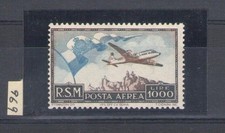 1951 SAN MARINO posta aerea n. Bandiera 99 MNH** Certificato Enzo Diena