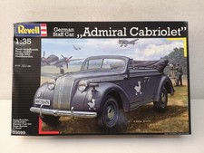 Admiral Cabriolet German Staff Car Revell Kit 03099 1/35 -D38