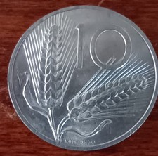 Moneta 10 lire 1966 romagnoli in buonissimo stato circolata
