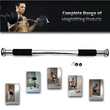 Barra Isometrica regolabile sbarra porta esercizi trazioni dorsali mis.63 108cm