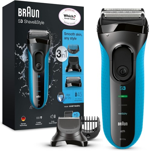 Rasoio elettrico wet dry - rasoio, 3in1
