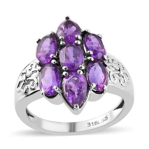 Anello donna grappolo pietra - anello,