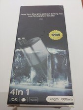 Caricabatterie Auto 4 in 1 Adattatore iPhone, Android, Smartphone.