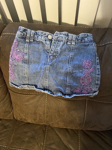 Pantaloncini jeans blu bambina