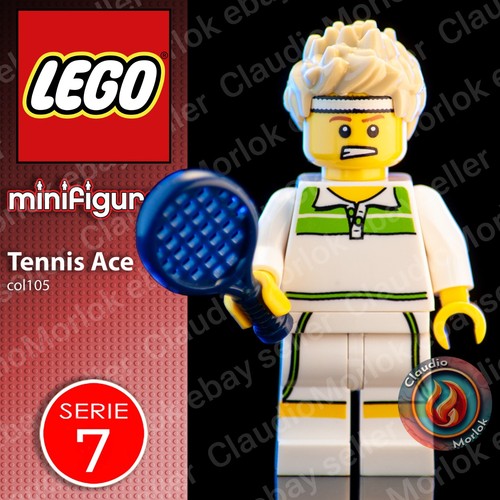 Lego minifigure tennis ace - ⭐,